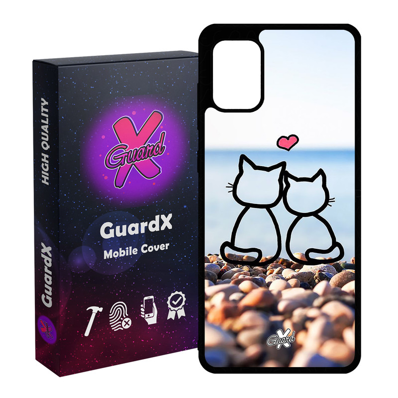 کاور گارد ایکس طرح Love مدل Glass10016 مناسب برای گوشی موبایل سامسونگ Galaxy A51