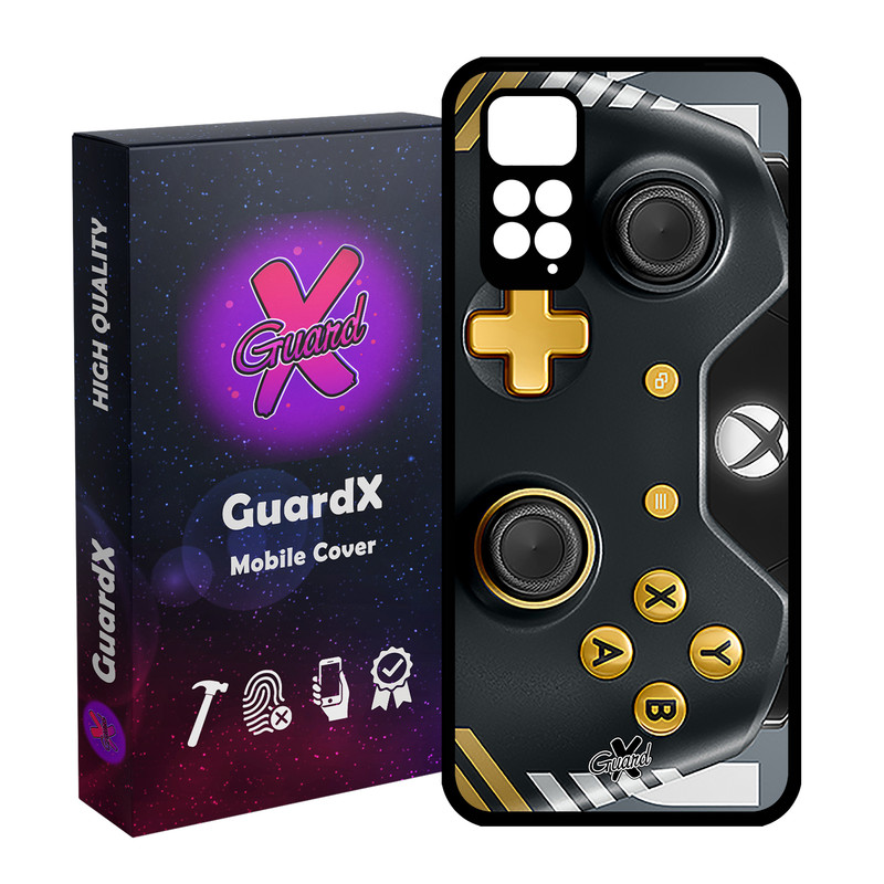 کاور گارد ایکس طرح XBox Conroller مدل Glass10090 مناسب برای گوشی موبایل شیائومی Redmi Note 11S/ Note 11 4G