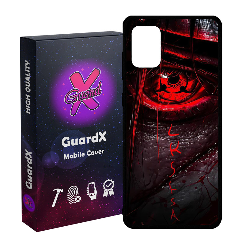 کاور گارد ایکس طرح انیمه ناروتو مدل Glass10764 مناسب برای گوشی موبایل سامسونگ Galaxy A31