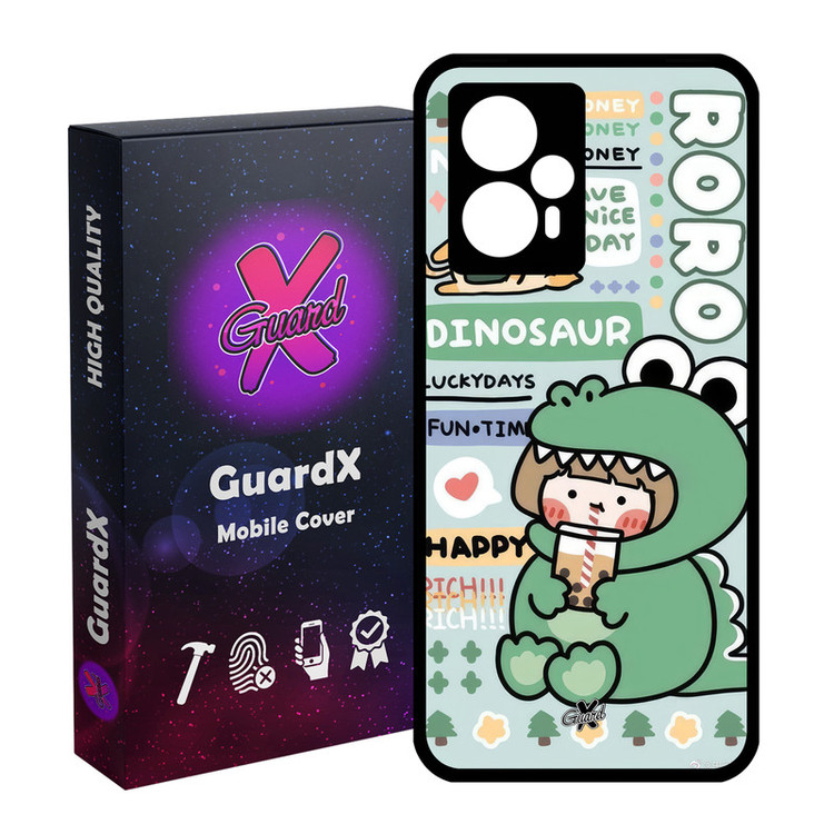 کاور گارد ایکس طرح دختر مدل Glass10659 مناسب برای گوشی موبایل شیائومی Poco F5/Redmi Note 12 Turbo