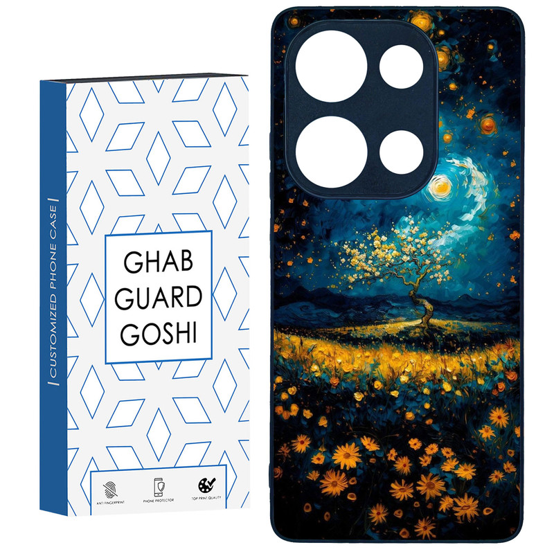 کاور قاب گارد گوشی طرح منظره کد TPU-299 مناسب برای گوشی موبایل شیائومی Redmi Note 13 Pro 4G / Poco M6 Pro 4G