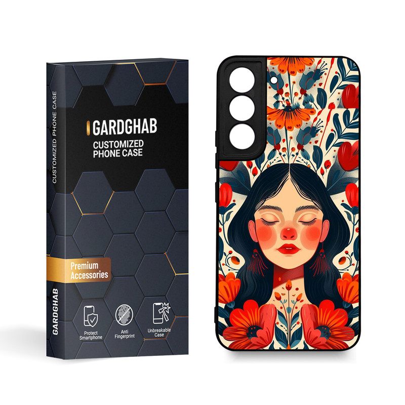 کاور گارد قاب مدل دخترانه مناسب برای گوشی موبایل سامسونگ Galaxy S22 Plus
