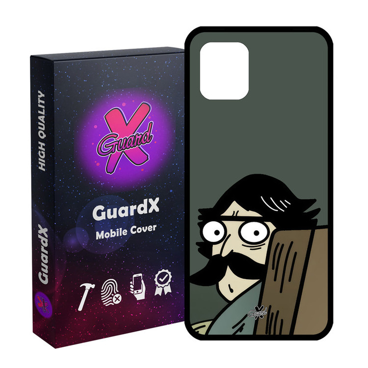 کاور گارد ایکس طرح مرد مدل Glass10672 مناسب برای گوشی موبایل سامسونگ Galaxy Note 10 Lite / A81