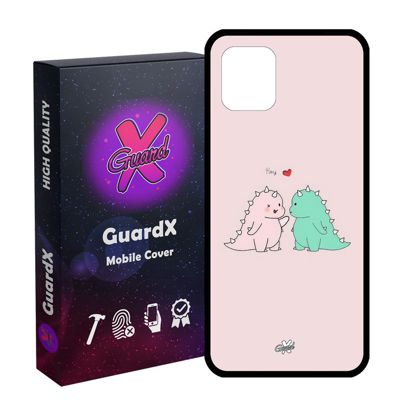 کاور گارد ایکس طرح عشق مدل Glass10653 مناسب برای گوشی موبایل سامسونگ Galaxy Note 10 Lite / A81