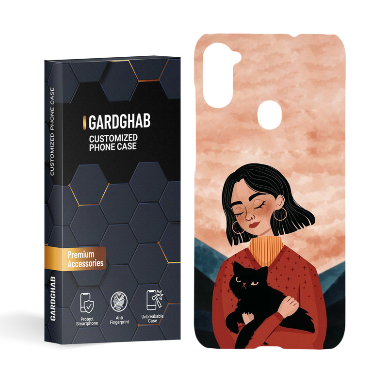 کاور گارد قاب مدل دخترانه مناسب برای گوشی موبایل سامسونگ Galaxy a11