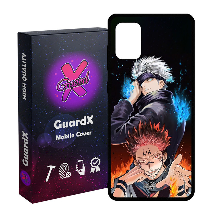 کاور گارد ایکس طرح جوجوتسو کایسن انیمه مدل Glass10572 مناسب برای گوشی موبایل سامسونگ Galaxy A51 4G
