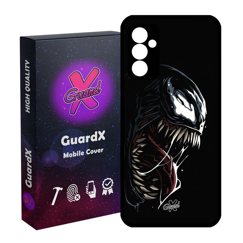 کاور گارد ایکس طرح ونوم مدل Glass10472 مناسب برای گوشی موبایل سامسونگ Galaxy A34 / A34 5G