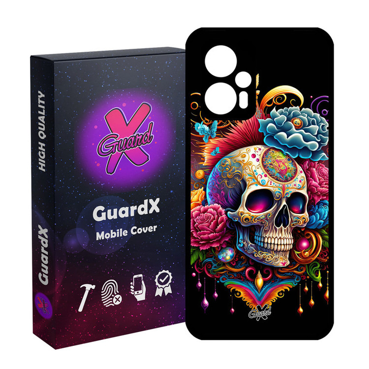 کاور گارد ایکس طرح جمجه مدل Glass10602مناسب برای گوشی موبایل شیائومی Redmi Note 11T Pro/Redmi Note 11T Pro Plus/ Poco X4 GT 5G/Redmi K50i 5G