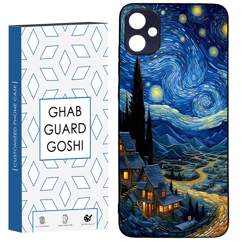 کاور قاب گارد گوشی طرح ونگوگ کد TPU-069 مناسب برای گوشی موبایل سامسونگ Galaxy A05