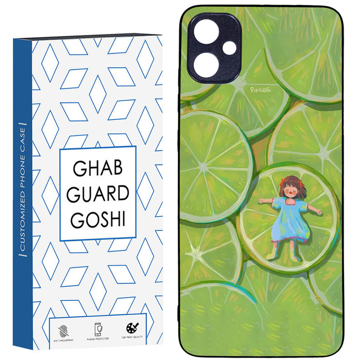 کاور قاب گارد گوشی طرح دختر لیمویی کد TPU-258 مناسب برای گوشی موبایل سامسونگ Galaxy A05