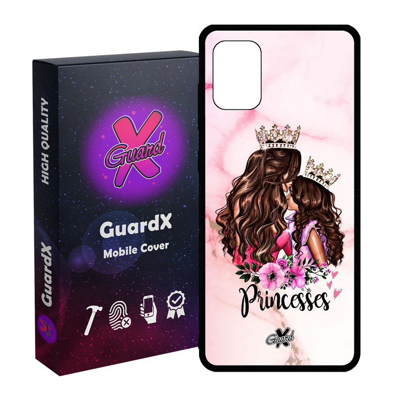 کاور گارد ایکس طرح Princess مدل Glass50351 مناسب برای گوشی موبایل سامسونگ Galaxy A31