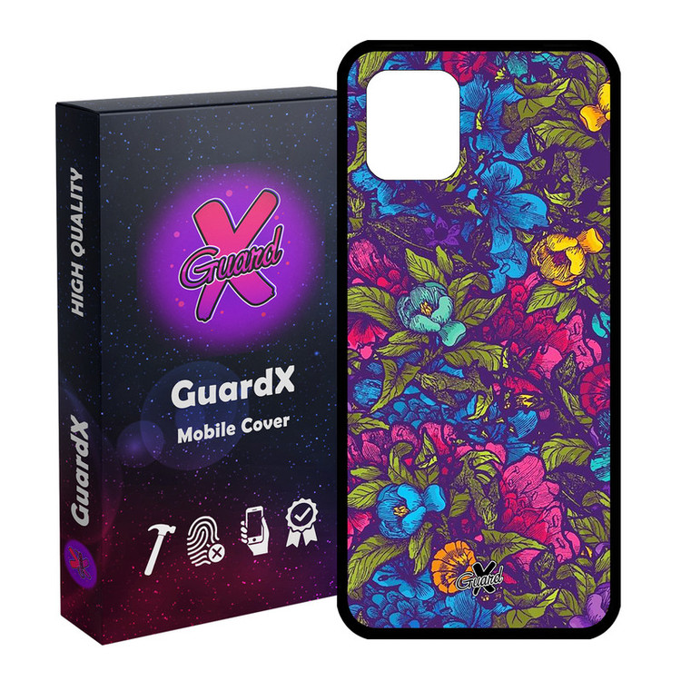 کاور گارد ایکس طرح Flower مدل Glass10224 مناسب برای گوشی موبایل سامسونگ Galaxy Note 10 Lite