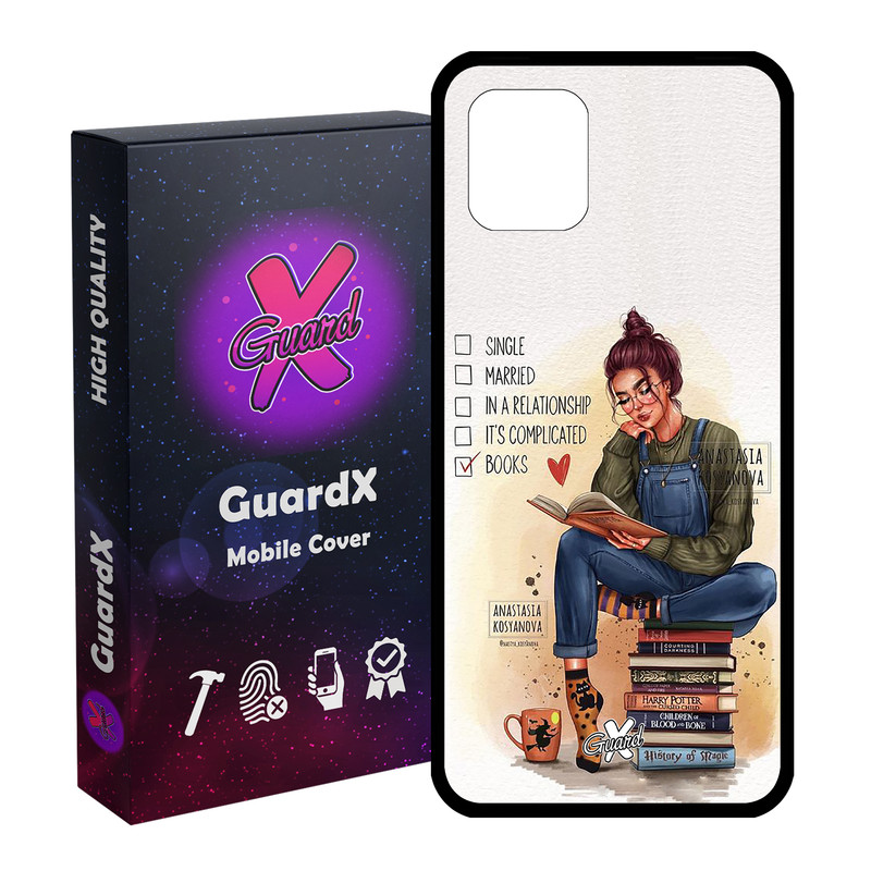 کاور گارد ایکس طرح دختر مدل Glass10286 مناسب برای گوشی موبایل سامسونگ Galaxy Note 10 Lite