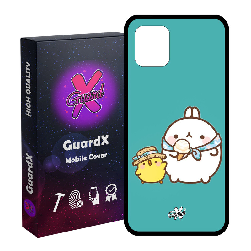 کاور گارد ایکس طرح مولانگ مدل Glass10312 مناسب برای گوشی موبایل سامسونگ Galaxy Note 10 Lite