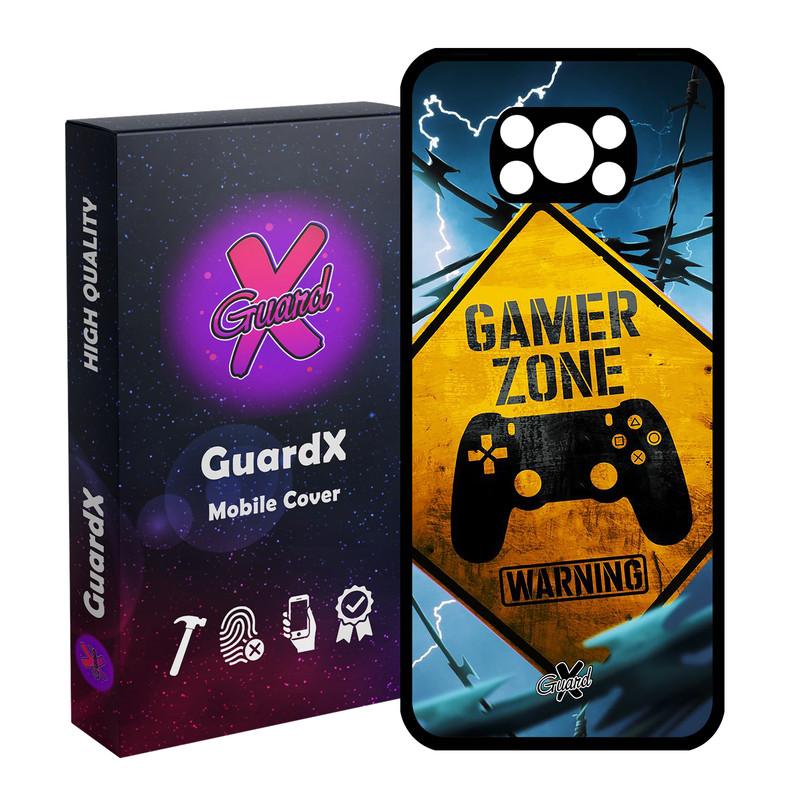 کاور گارد ایکس طرح Gamer مدل Glass10015 مناسب برای گوشی موبایل شیائومی Poco X3 / Poco X3 NFC