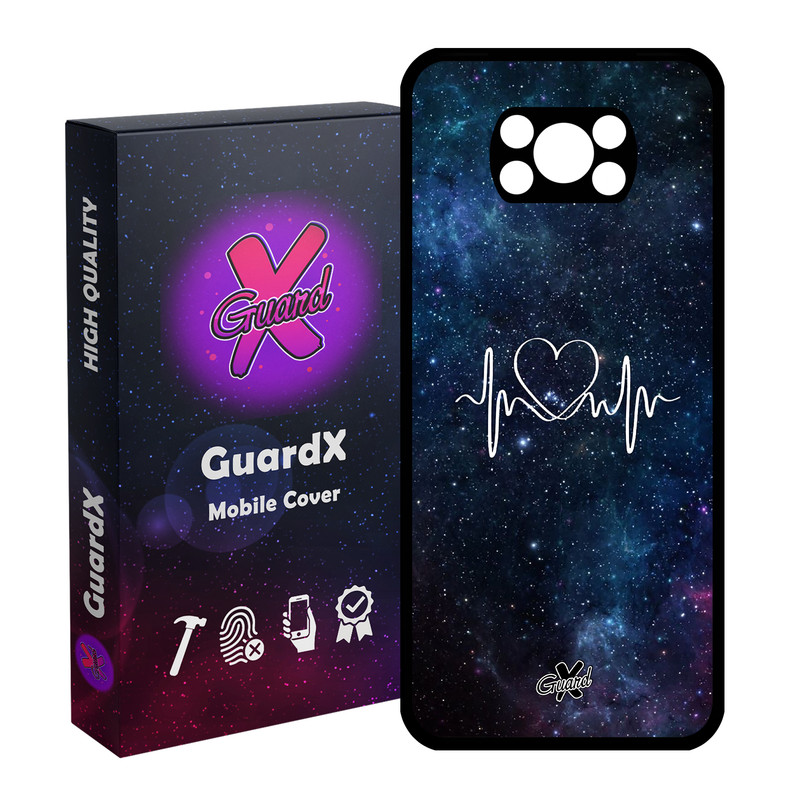 کاور گارد ایکس طرح Love مدل Glass10114 مناسب برای گوشی موبایل شیائومی Poco X3 Pro