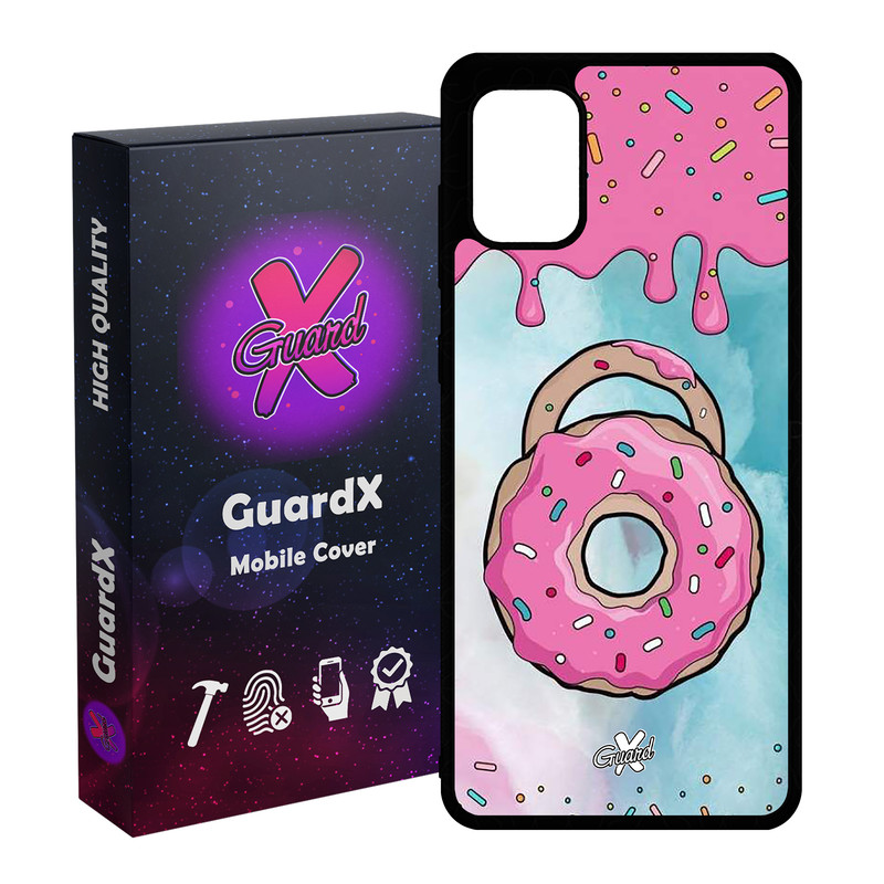 کاور گارد ایکس طرح Donut مدل Glass10069 مناسب برای گوشی موبایل سامسونگ Galaxy A31