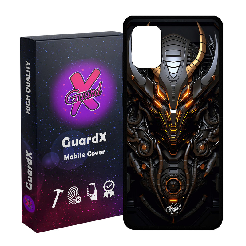 کاور گارد ایکس طرح جنگجو مدل Glass10615 مناسب برای گوشی موبایل سامسونگ Galaxy A31