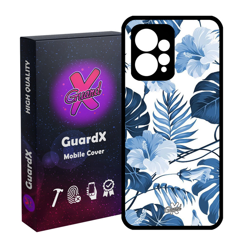 کاور گارد ایکس طرح Flower مدل Glass10354 مناسب برای گوشی موبایل شیائومی Redmi Note 12 4G