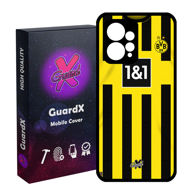 کاور گارد ایکس طرح دورتموند مدل Glass10466 مناسب برای گوشی موبایل شیائومی Redmi Note 12 4G