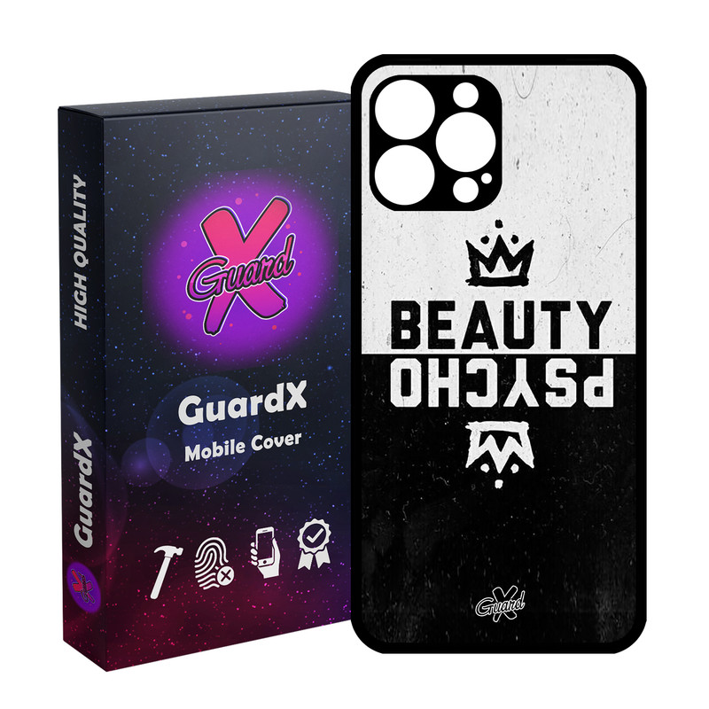 کاور گارد ایکس طرح Beauty Psycho مدل Glass10094 مناسب برای گوشی موبایل اپل iPhone 13 Pro Max
