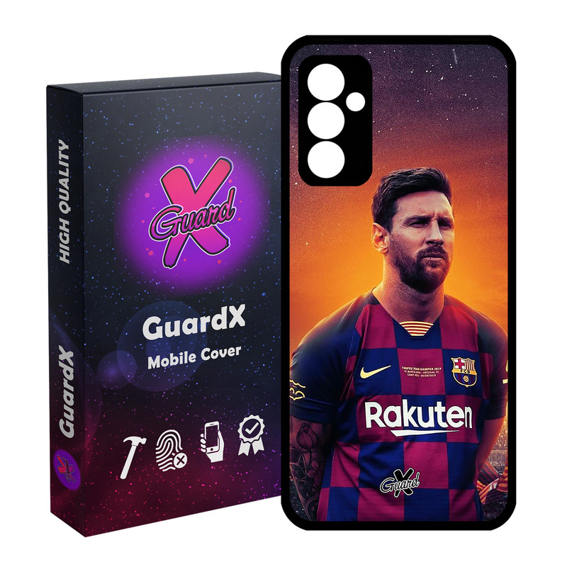 کاور گارد ایکس طرح Messi مدل Glass10123 مناسب برای گوشی موبایل سامسونگ Galaxy A54 / A54 5G