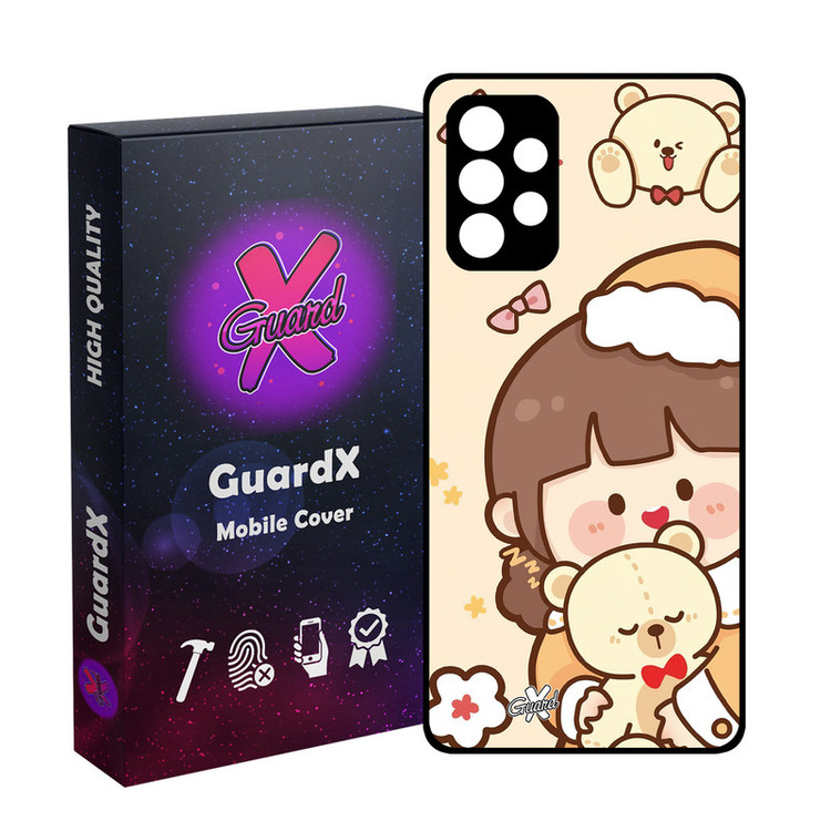 کاور گارد ایکس طرح Girl مدل Glass10524 مناسب برای گوشی موبایل سامسونگ Galaxy A33 5G