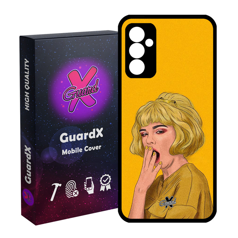 کاور گارد ایکس طرح Girl مدل Glass10311 مناسب برای گوشی موبایل سامسونگ Galaxy A54 / A54 5G