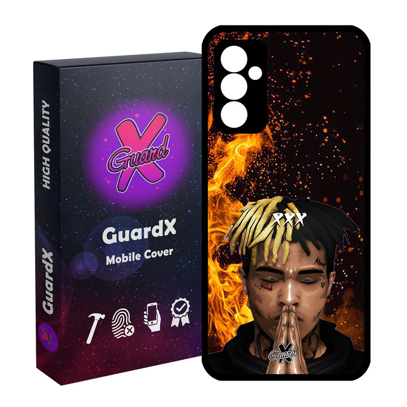 کاور گارد ایکس طرح دختر مدل Glass10366 مناسب برای گوشی موبایل سامسونگ Galaxy A54 / A54 5G