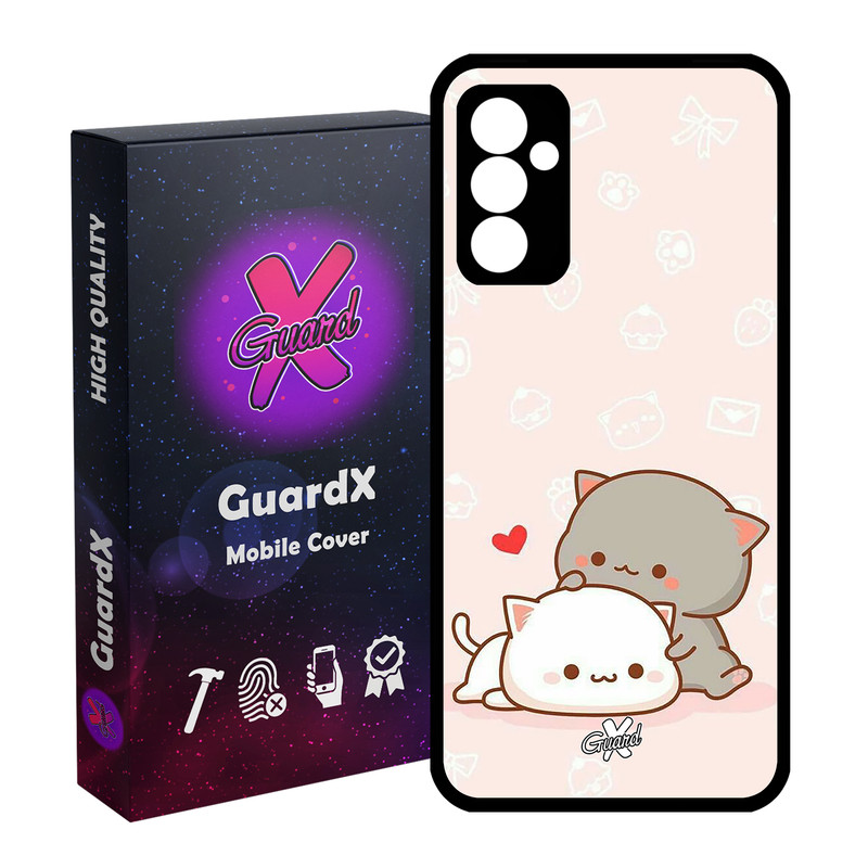 کاور گارد ایکس طرح Love مدل Glass10372 مناسب برای گوشی موبایل سامسونگ Galaxy A54 / A54 5G