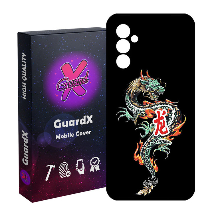کاور گارد ایکس طرح Dragon مدل Glass10296 مناسب برای گوشی موبایل سامسونگ Galaxy A24/A24 4G/M34 5G