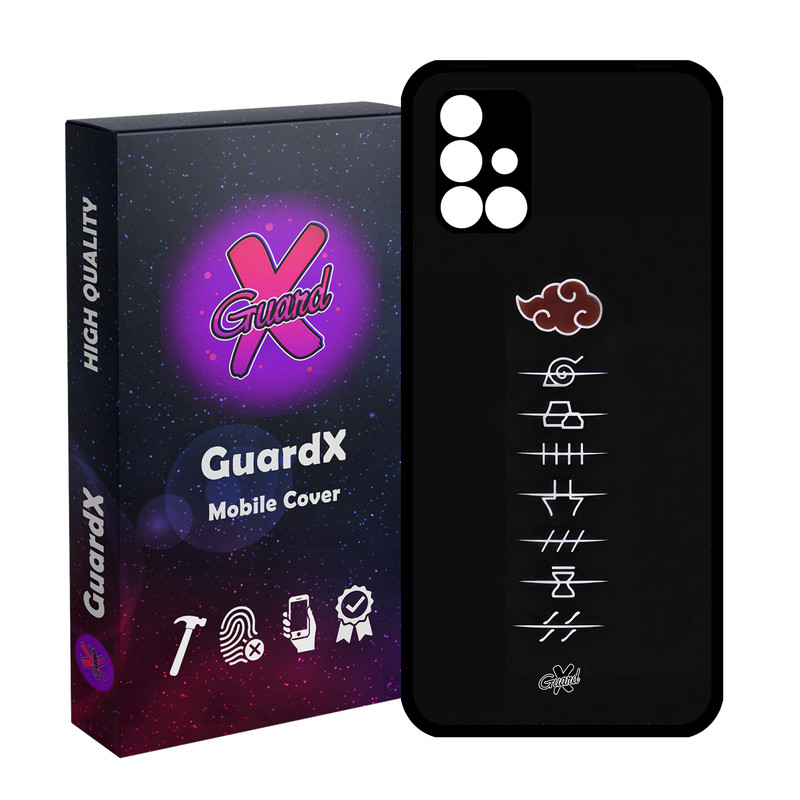 کاور گارد ایکس طرح Naruto Anime مدل Glass10586 مناسب برای گوشی موبایل سامسونگ Galaxy A51 5G