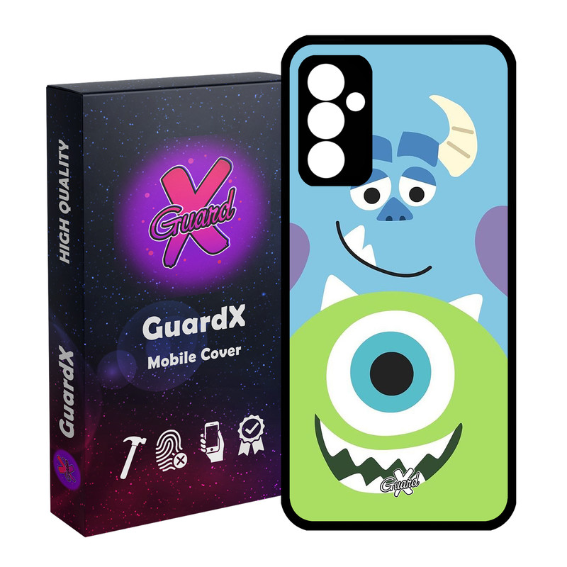 کاور گارد ایکس طرح هیولاها مدل Glass10389 مناسب برای گوشی موبایل سامسونگ Galaxy A34 / A34 5G
