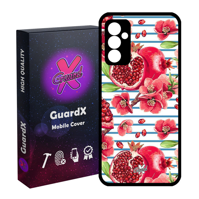 کاور گارد ایکس طرح انار مدل Glass10396 مناسب برای گوشی موبایل سامسونگ Galaxy A34 / A34 5G