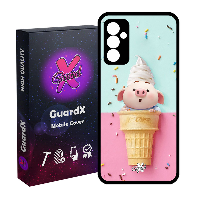 کاور گارد ایکس طرح Pig مدل Glass10026 مناسب برای گوشی موبایل سامسونگ Galaxy A54 / A54 5G