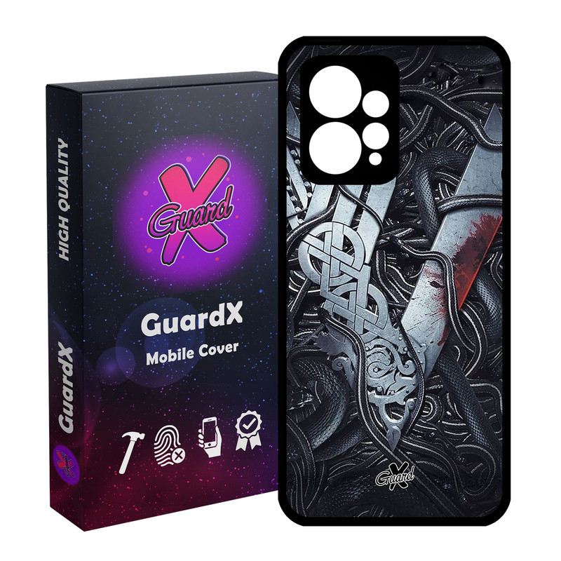 کاور گارد ایکس طرح Vikings مدل Glass10221 مناسب برای گوشی موبایل شیائومی Redmi Note 12 4G