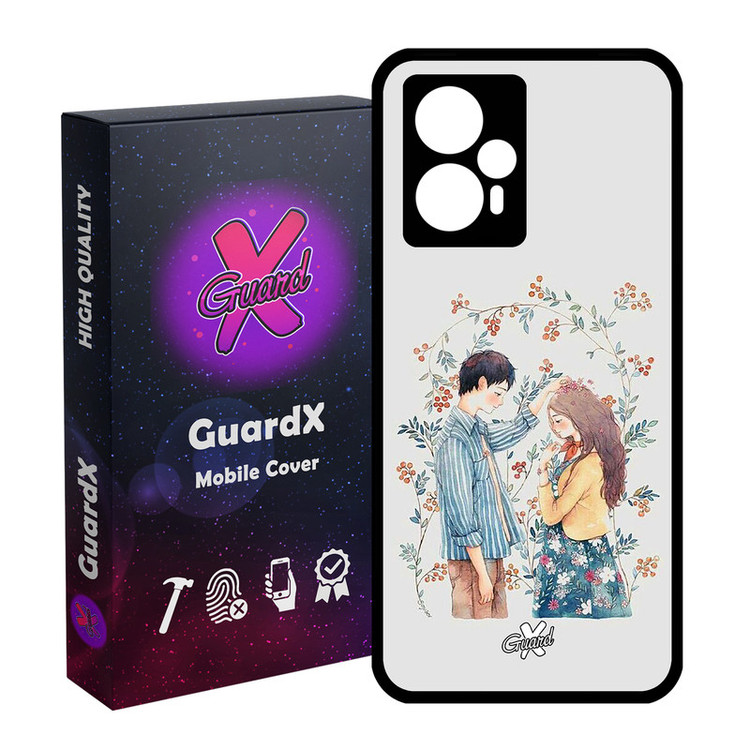 کاور گارد ایکس طرح Love مدل Glass10316 مناسب برای گوشی موبایل شیائومی Poco F5/Redmi Note 12 Turbo