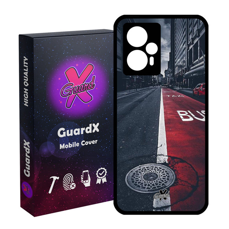 کاور گارد ایکس طرح Street مدل Glass10076 مناسب برای گوشی موبایل شیائومی Poco F5/Redmi Note 12 Turbo