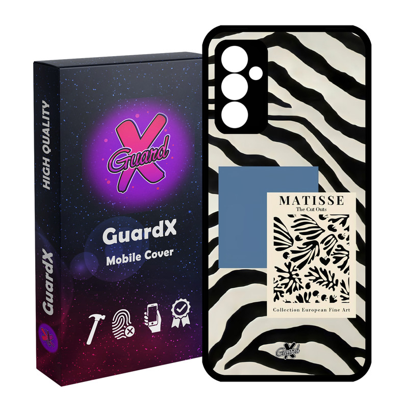 کاور گارد ایکس طرح Zebra مدل Glass10568 مناسب برای گوشی موبایل سامسونگ Galaxy S23 FE
