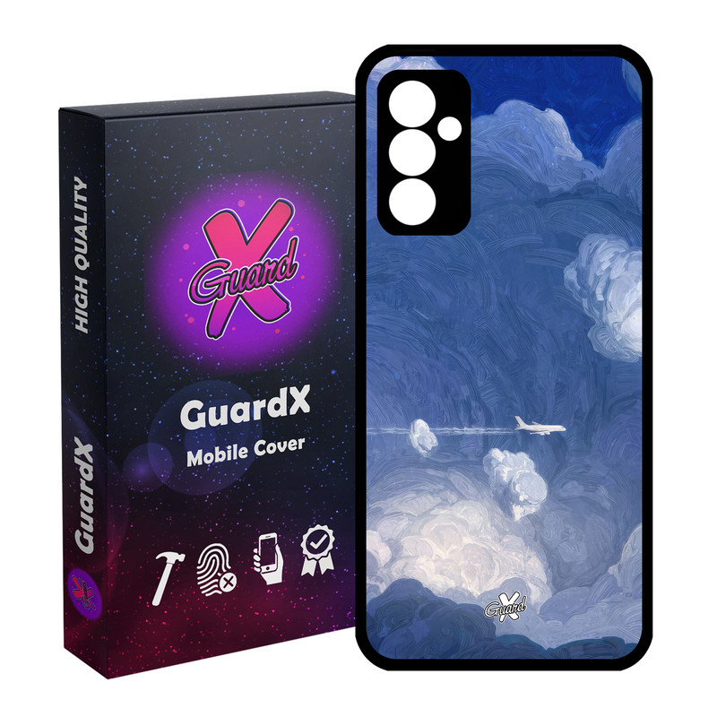 کاور گارد ایکس طرح هواپیما مدل Glass10597 مناسب برای گوشی موبایل سامسونگ Galaxy S23 FE