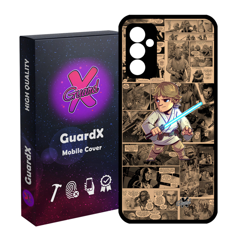 کاور گارد ایکس طرح جنگ ستارگان مدل Glass10525 مناسب برای گوشی موبایل سامسونگ Galaxy S23 FE