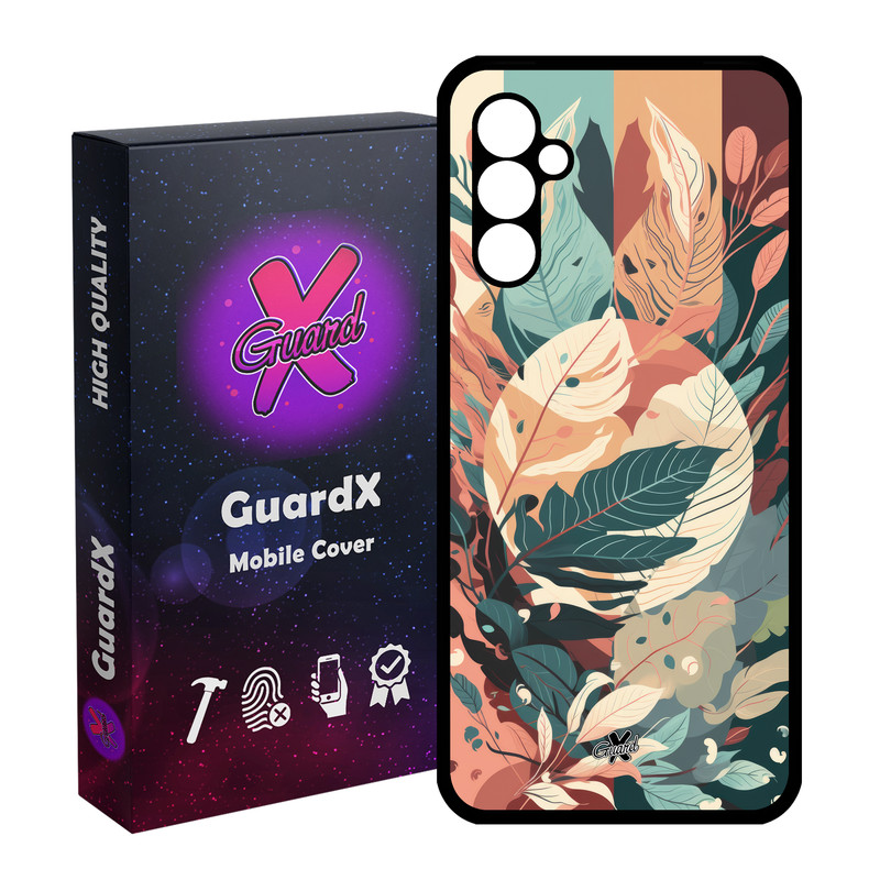 کاور گارد ایکس طرح برگ مدل Glass10657 مناسب برای گوشی موبایل سامسونگ Galaxy A24/A24 4G/M34 5G