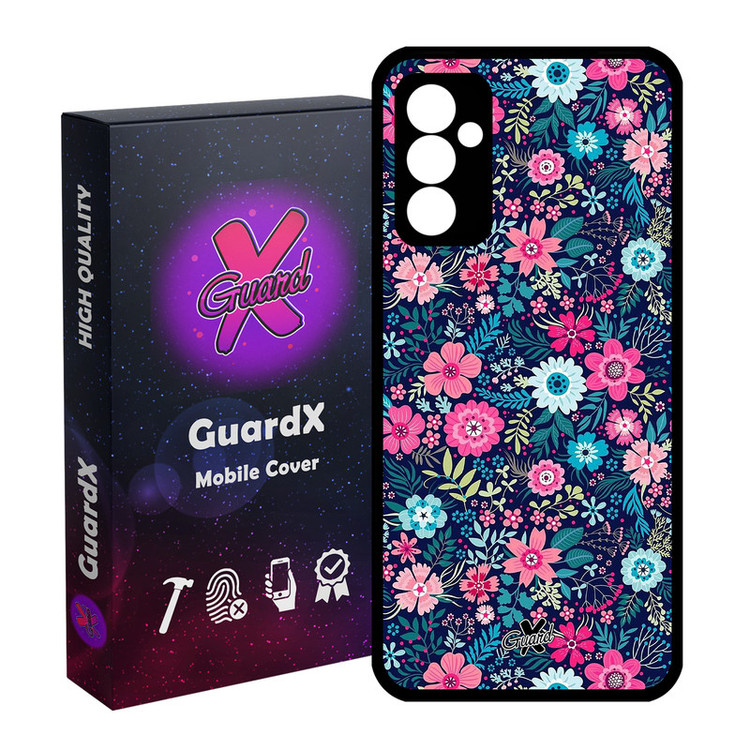 کاور گارد ایکس طرح Flower مدل Glass10210 مناسب برای گوشی موبایل سامسونگ Galaxy S23 FE