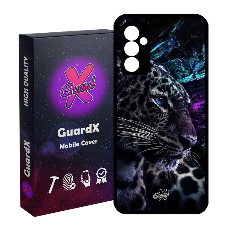 کاور گارد ایکس طرح پلنگ مدل Glass10250 مناسب برای گوشی موبایل سامسونگ Galaxy S23 FE