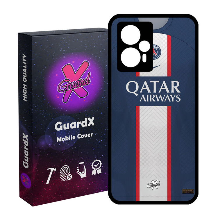 کاور گارد ایکس طرح PSG مدل Glass10521 مناسب برای گوشی موبایل شیائومی Poco F5/Redmi Note 12 Turbo