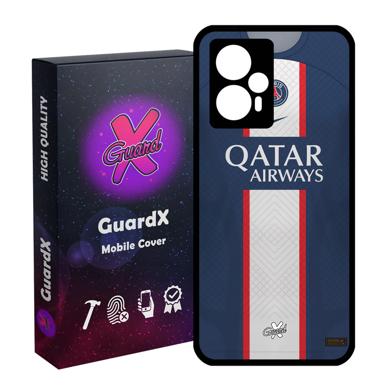 کاور گارد ایکس طرح PSG مدل Glass10521 مناسب برای گوشی موبایل شیائومی Poco F5/Redmi Note 12 Turbo