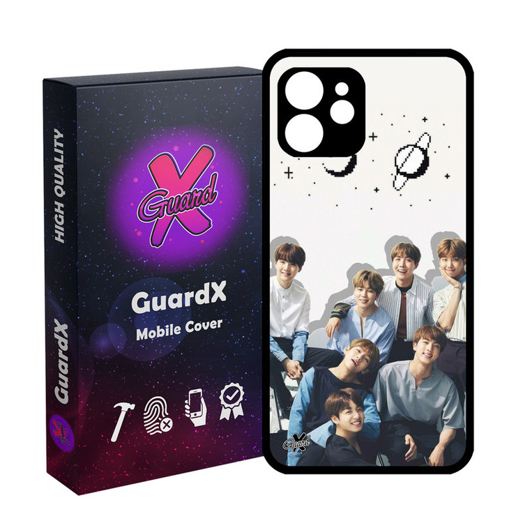 کاور گارد ایکس طرح K-Pop مدل Glass10680 مناسب برای گوشی موبایل اپل iPhone 12