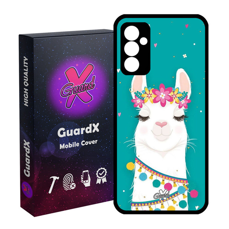 کاور گارد ایکس طرح Llama مدل Glass10017 مناسب برای گوشی موبایل سامسونگ Galaxy A34 / A34 5G