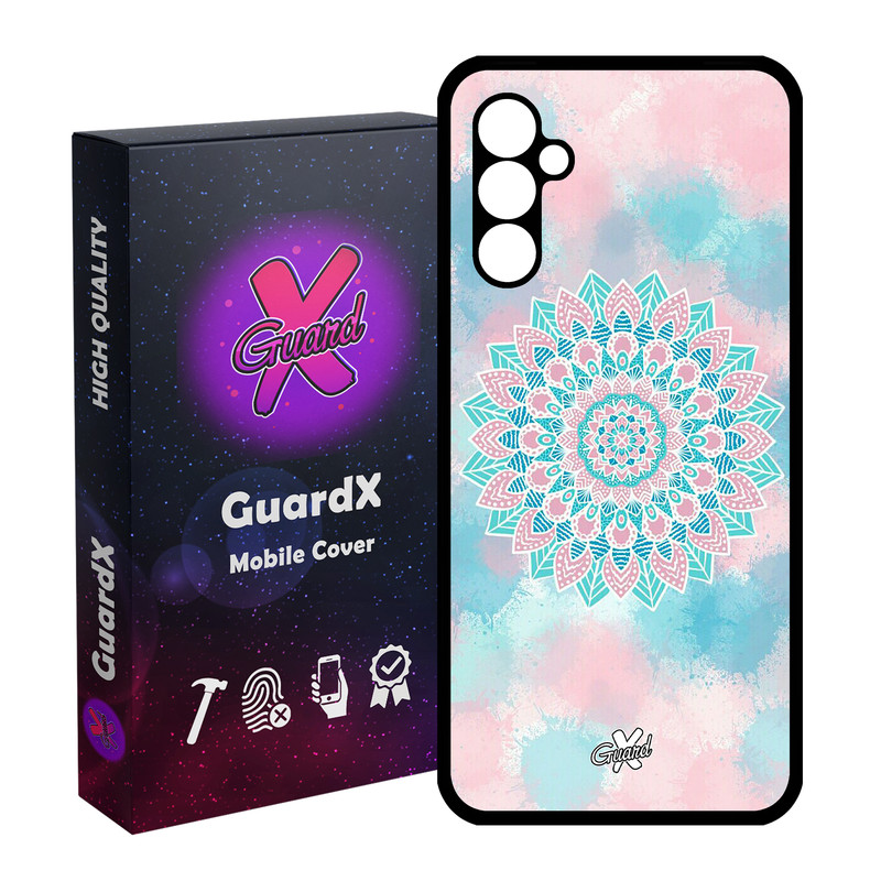 کاور گارد ایکس طرح ماندالا مدل Glass10065 مناسب برای گوشی موبایل سامسونگ Galaxy A24/A24 4G/M34 5G