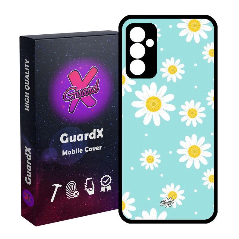 کاور گارد ایکس طرح گل مدل Glass10646 مناسب برای گوشی موبایل سامسونگ Galaxy A15 4G / A15 5G